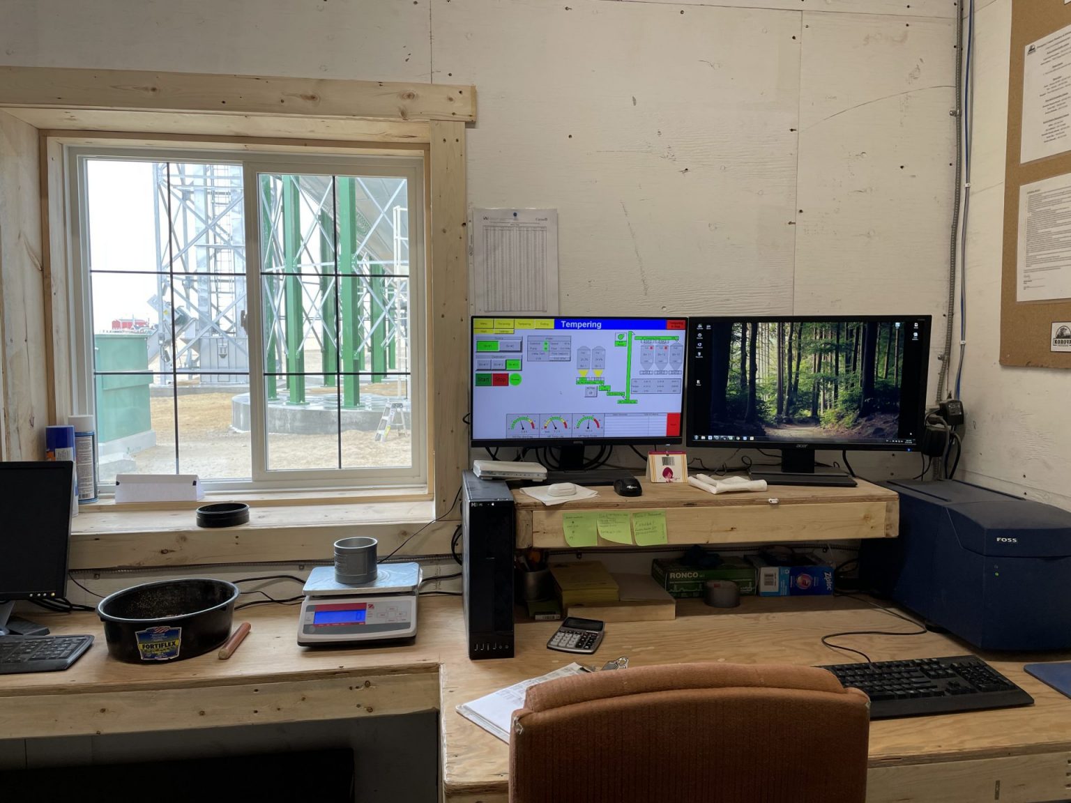 Feedlot Grain Handling and Milling System Atom Automation